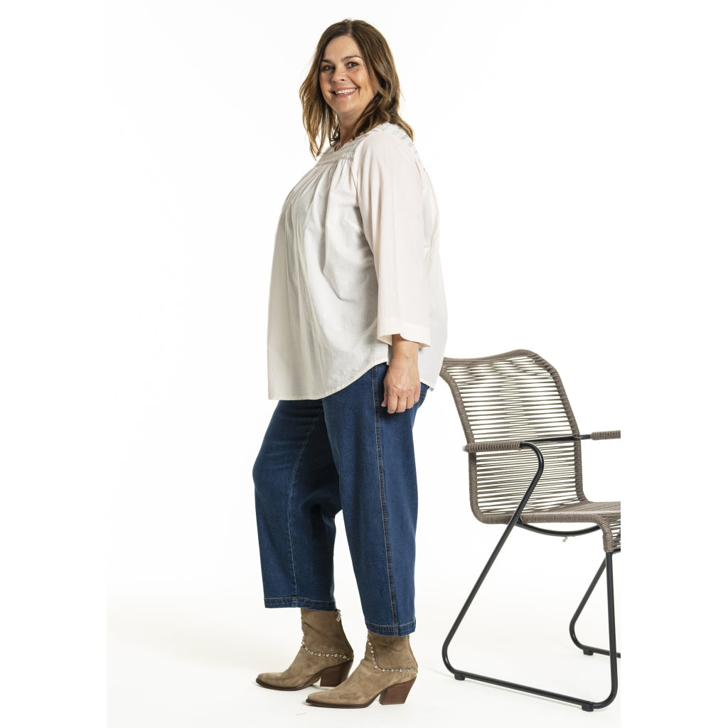 Gozzip Woman GIngfred Blouse Blouse Off-White