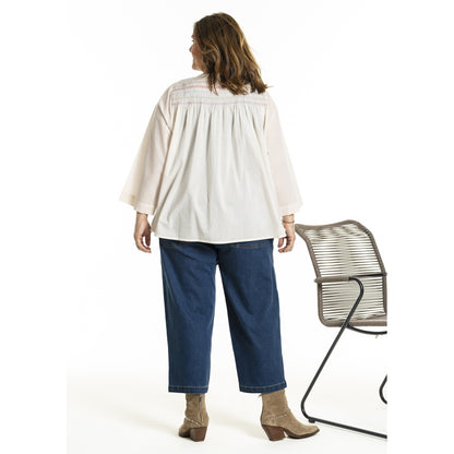 Gozzip Woman GIngfred Blouse Blouse Off-White