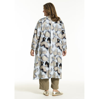 Gozzip Woman GJade Dress Dress Blue watercolor