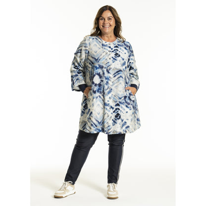 Gozzip Woman GJana Tunic Tunic Blue print