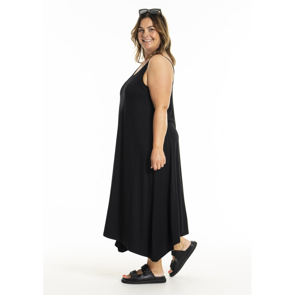 Gozzip Woman GJanie strop Dress Dress Black
