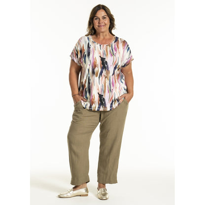 Gozzip Woman GJanni Pants Pants Clay