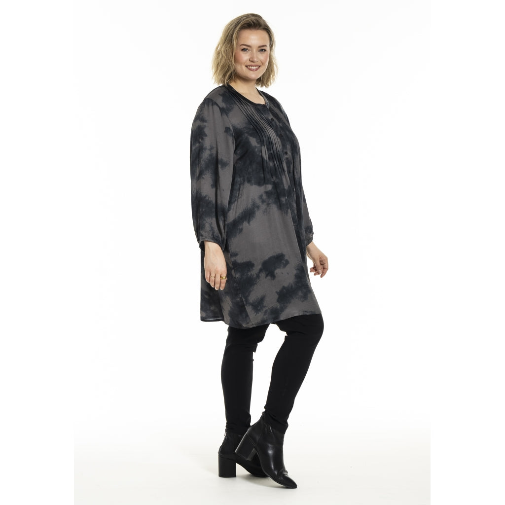 Gozzip Woman GJohanne Shirt Tunic Shirt Tunic Grey/Black