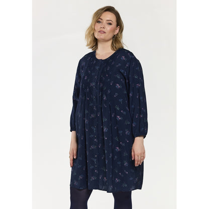 Gozzip Woman GJohanne Shirt Tunic Shirt Tunic Navy Print