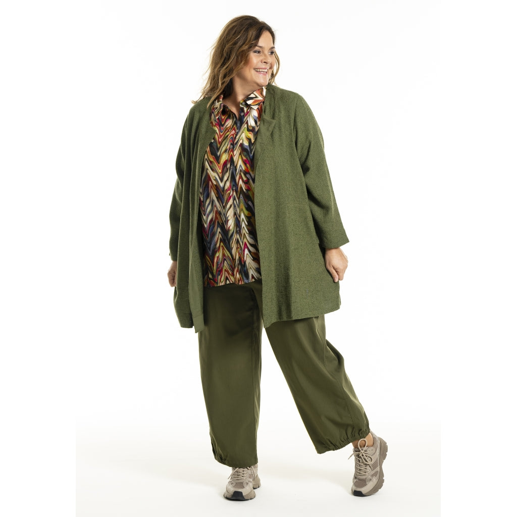 Gozzip Woman GJosefin Cardigan Cardigan Olive