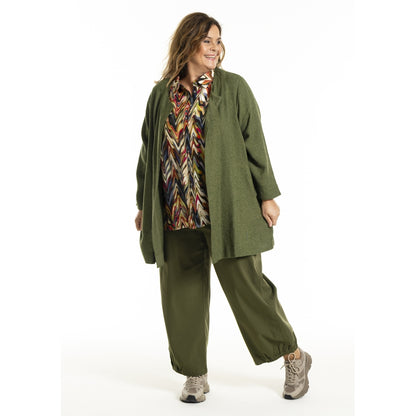 Gozzip Woman GJosefin Cardigan Cardigan Olive