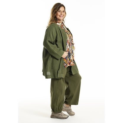 Gozzip Woman GJosefin Cardigan Cardigan Olive