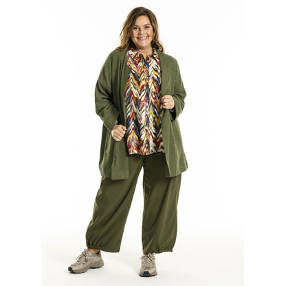 Gozzip Woman GJosefin Cardigan Cardigan Olive