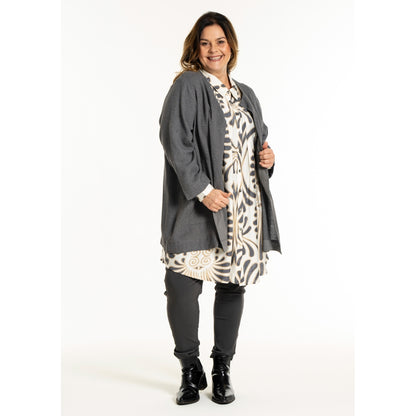 Gozzip Woman GJosefin Cardigan Cardigan Charcoal