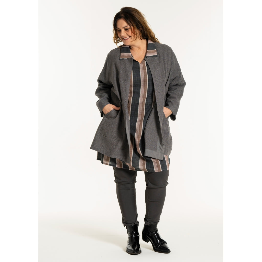 Gozzip Woman GJosefin Cardigan Cardigan Charcoal