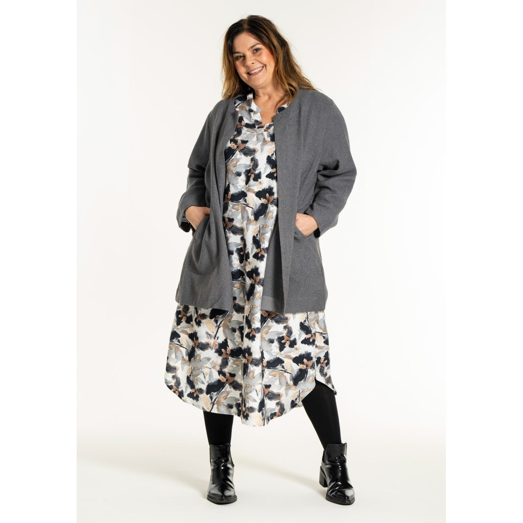 Gozzip Woman GJosefin Cardigan Cardigan Charcoal