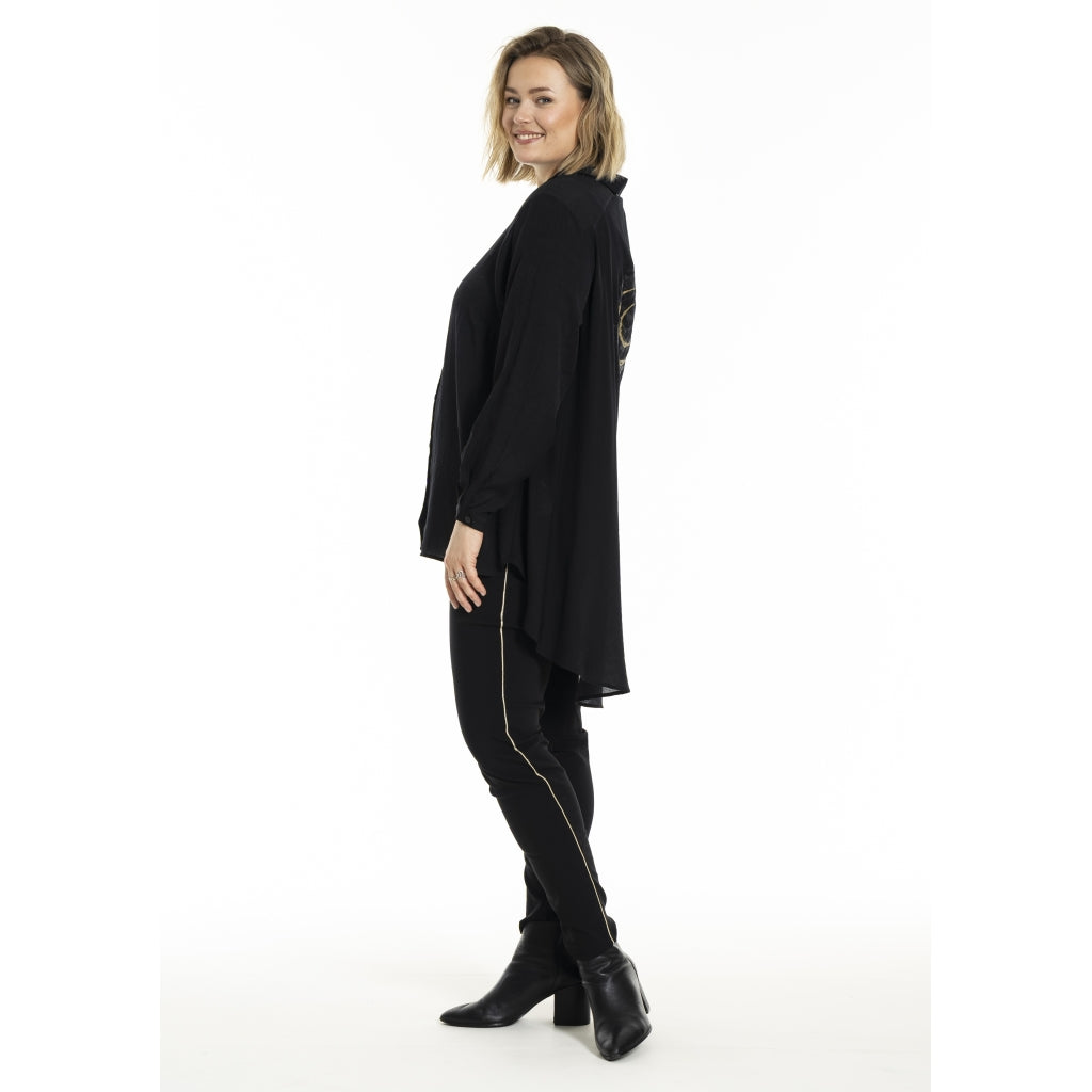 Gozzip Woman GJulie Shirt with print Shirt Black