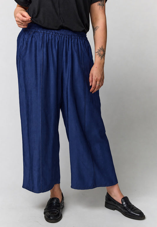 Gozzip Woman GKarina Loose 3/4 pants Pants Navy