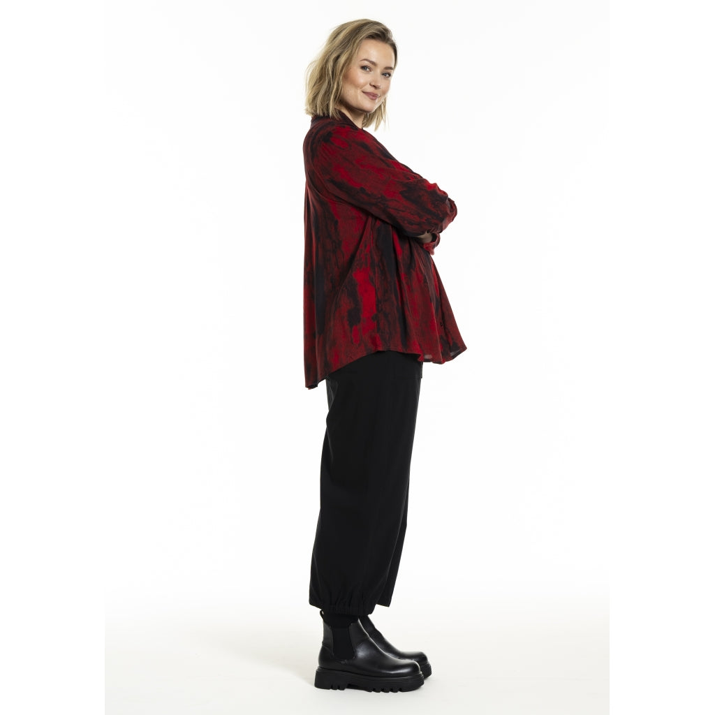 Gozzip Woman GKarina Shirt Shirt Scarlet print