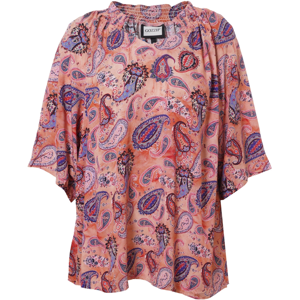 Gozzip Woman GKarna Blouse Blouse Coral