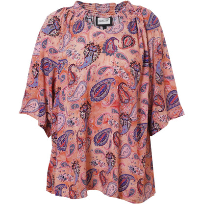 Gozzip Woman GKarna Blouse Blouse Coral