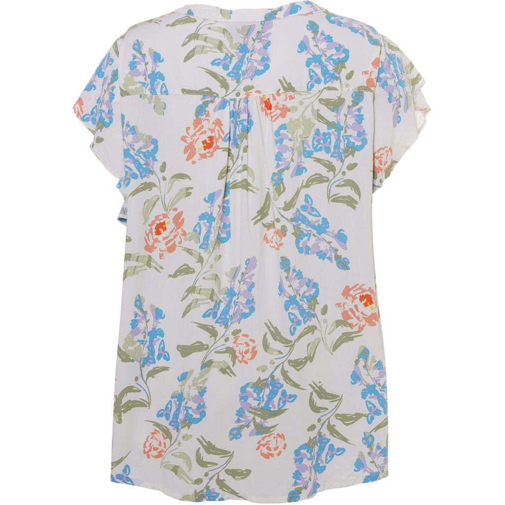 Gozzip Woman GKaruna Blouse Blouse Offwhite with print