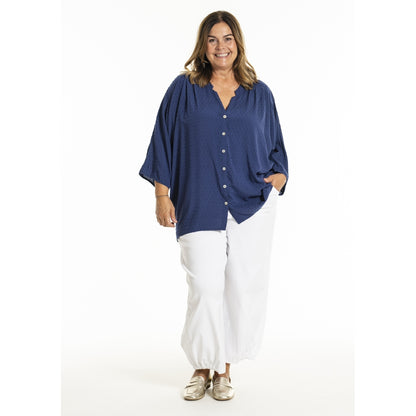 Gozzip Woman GKata Oversized Shirt Oversize shirt Navy