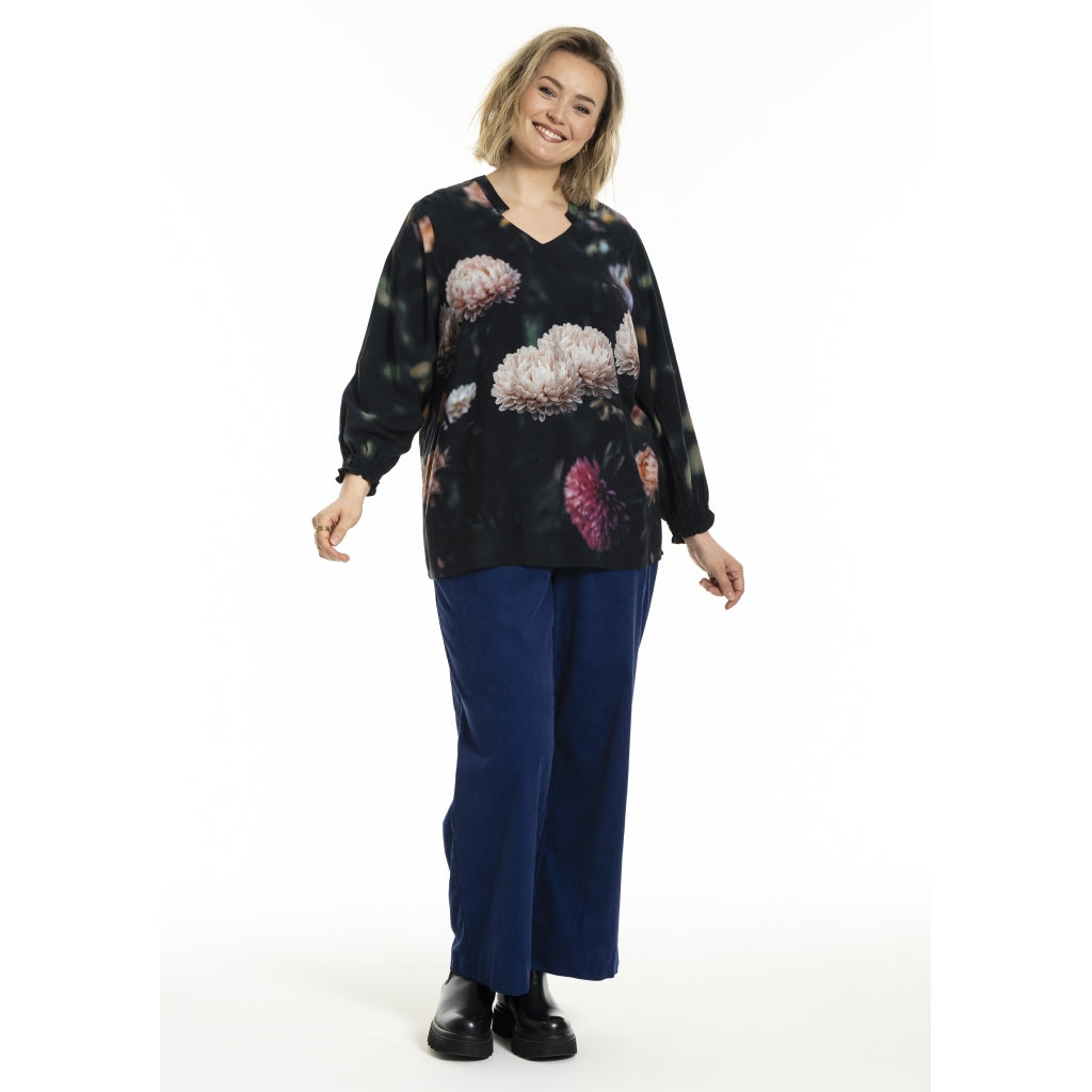 Gozzip Woman GKetty Blouse Blouse Peony print