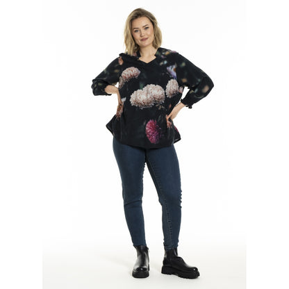 Gozzip Woman GKetty Blouse Blouse Peony print