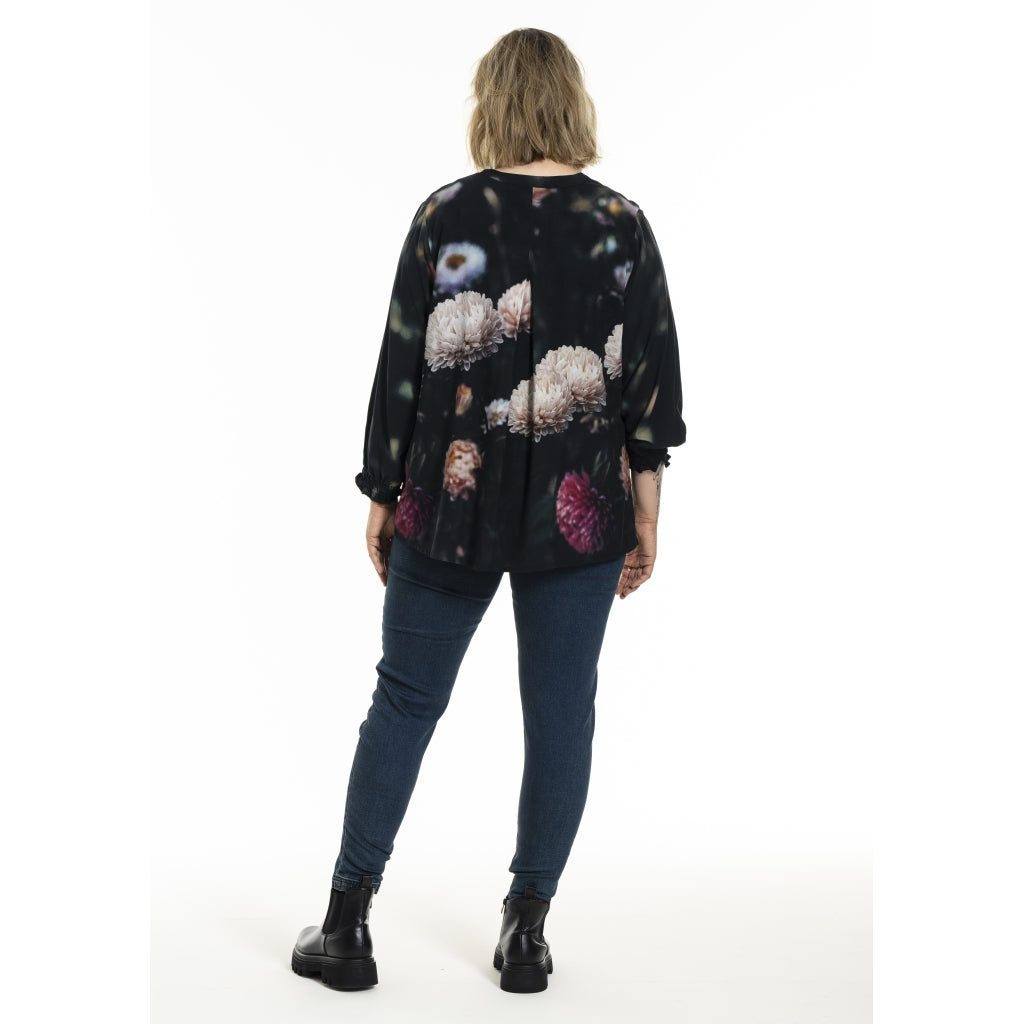 Gozzip Woman GKetty Blouse Blouse Peony print