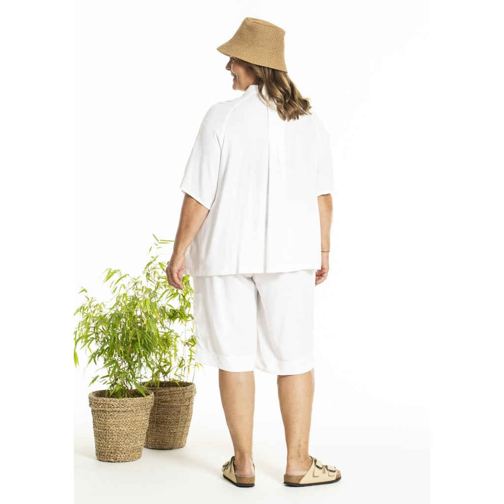 Gozzip Woman GKiara Shirt jacket Shirt Jacket White