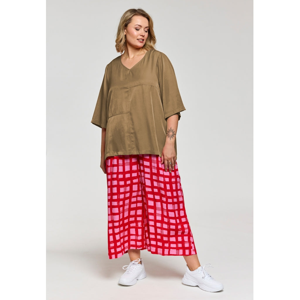 Gozzip Woman GKyra Blouse Blouse Dark Sand