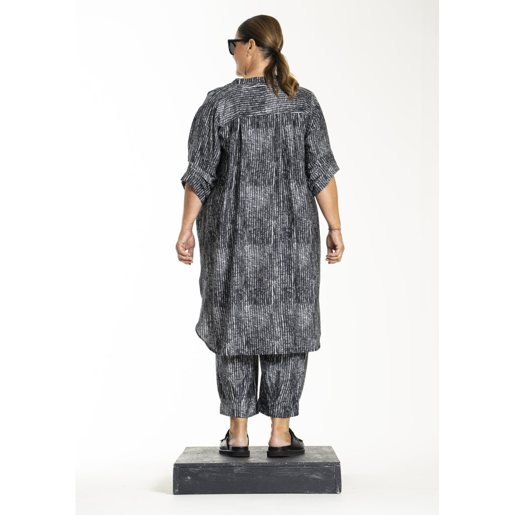 Gozzip Woman GLaila Tunic/Dress Tunic/Dress Black/White