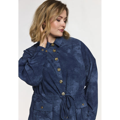 Gozzip Woman GLaura Shirt Jacket Shirt Jacket Blue