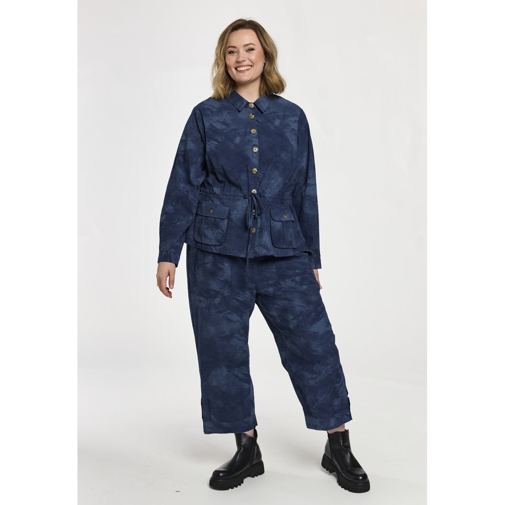 Gozzip Woman GLaura Shirt Jacket Shirt Jacket Blue