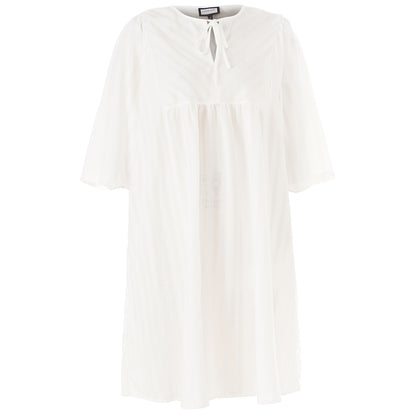 Gozzip Woman GLexi Short Dress Short dress White with white stripe