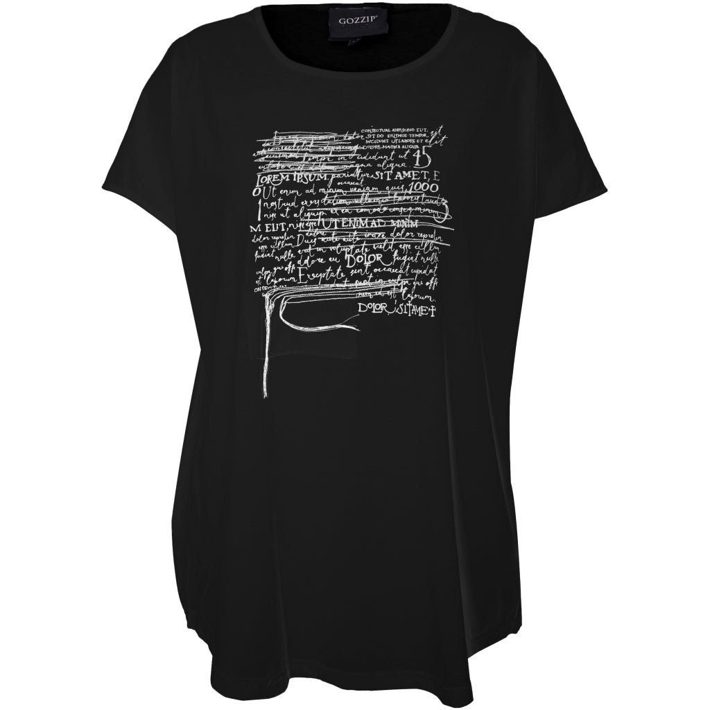 Gozzip Woman GLilian T-shirt T-Shirt Black