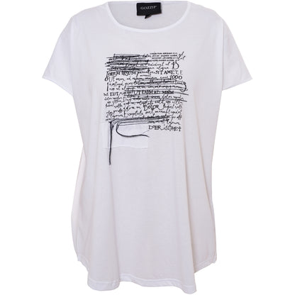 Gozzip Woman GLilian T-shirt T-Shirt White