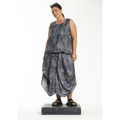 Gozzip Woman GLorena Top Top Black/White