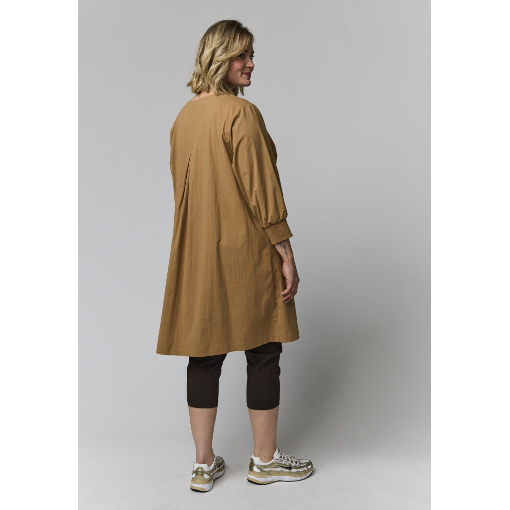Gozzip Woman GMeta Tunic Tunic Brown