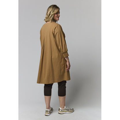 Gozzip Woman GMeta Tunic Tunic Brown