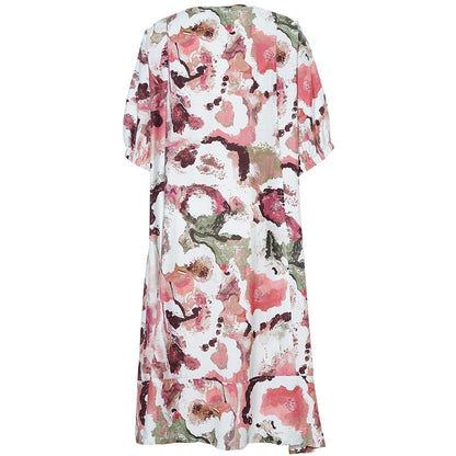 Gozzip Woman GMille Dress Dress Rose Print