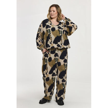 Gozzip Woman GMirabelle Blouse Blouse Beige/Black