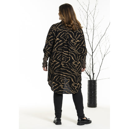 Gozzip Woman GMonna Shirt Tunic Shirt Tunic Black