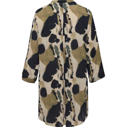 Gozzip Woman GMonna Shirt Tunic Shirt Tunic Beige/Black