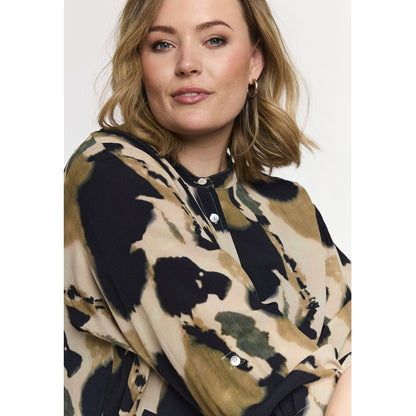 Gozzip Woman GMonna Shirt Tunic Shirt Tunic Beige/Black