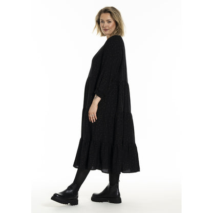 Gozzip Woman GNanna Dress Dress Black/Gold