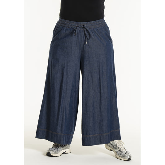 Gozzip Woman GPenelope Pants Pants Dark blue denim