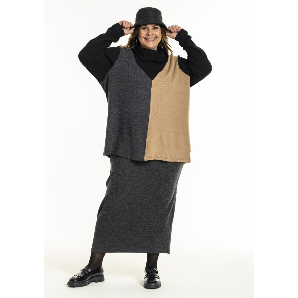 Gozzip Woman GPennie Skirt Skirt Grey Melange
