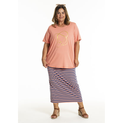 Gozzip Woman GPennie Skirt Skirt Coral/Blue