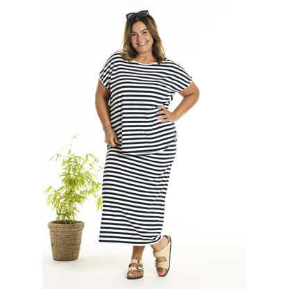 Gozzip Woman GPennie Skirt Skirt Offwhite/Navy