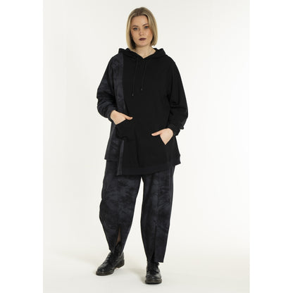 Gozzip Woman GRose Hoodie Hoodie Black