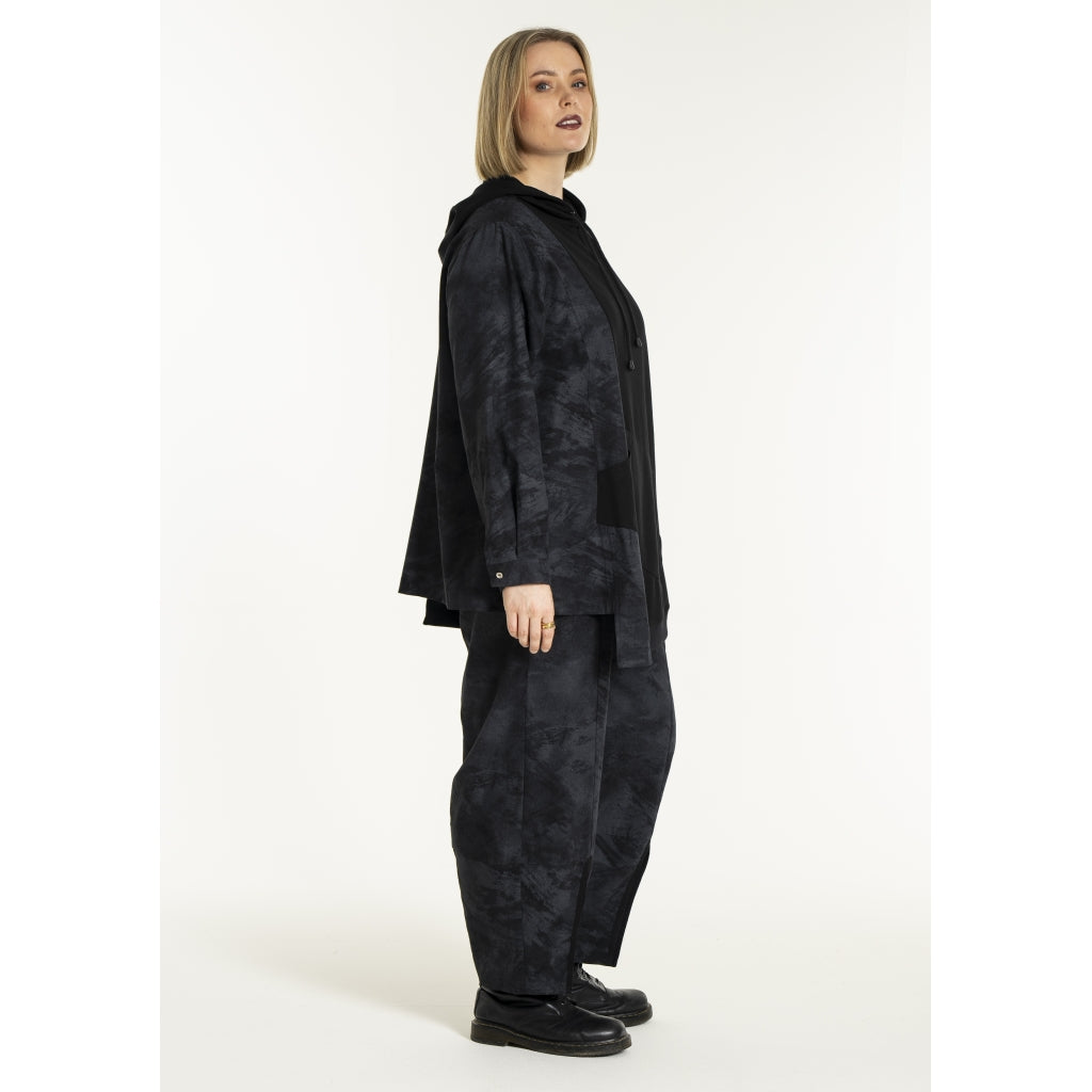 Gozzip Woman GRose Hoodie Hoodie Black