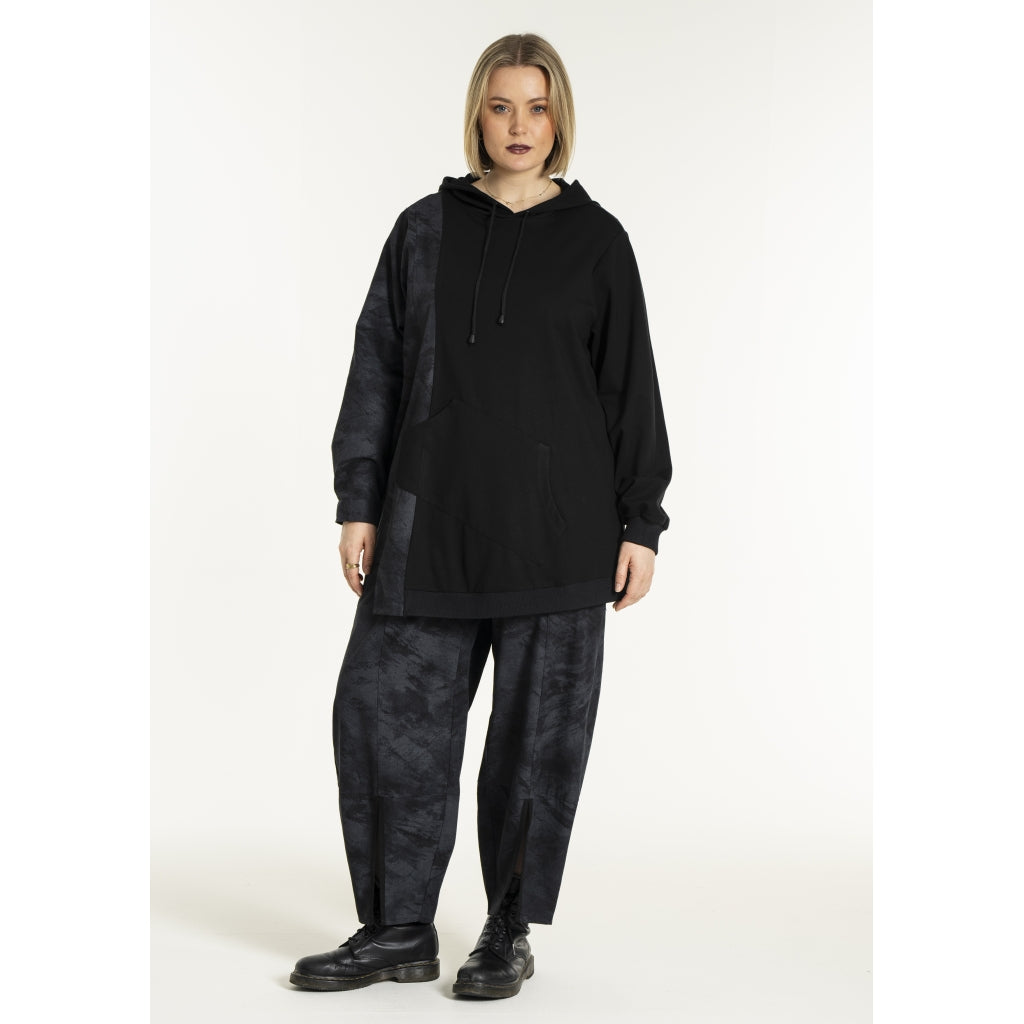 Gozzip Woman GRose Hoodie Hoodie Black