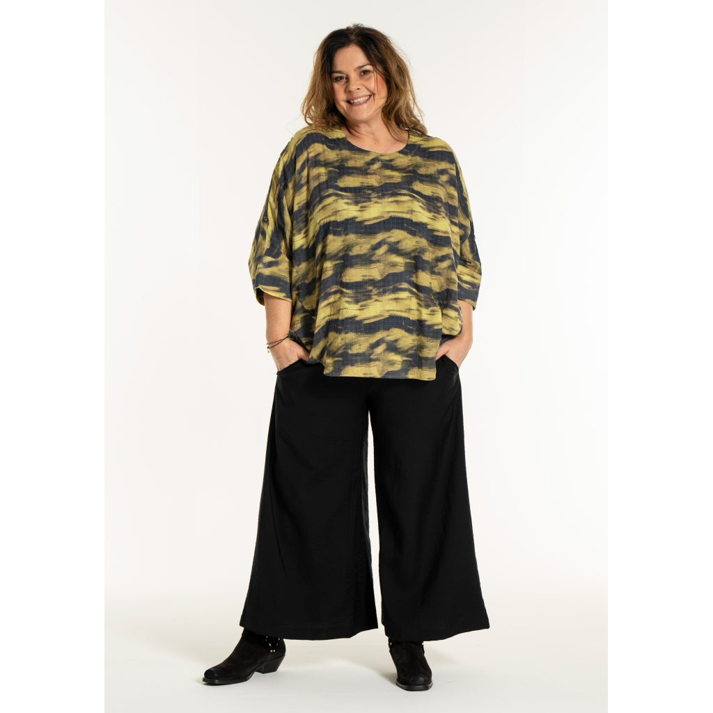 Gozzip Woman GRuby Pants Pants Black